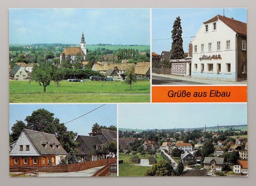 Postkarte eibau - -,