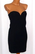 H&M  sexy Damen Minikleid  ?  Gr. S  schwarz  schulterfrei