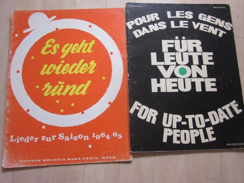 60er vintage musik noten - 2,
