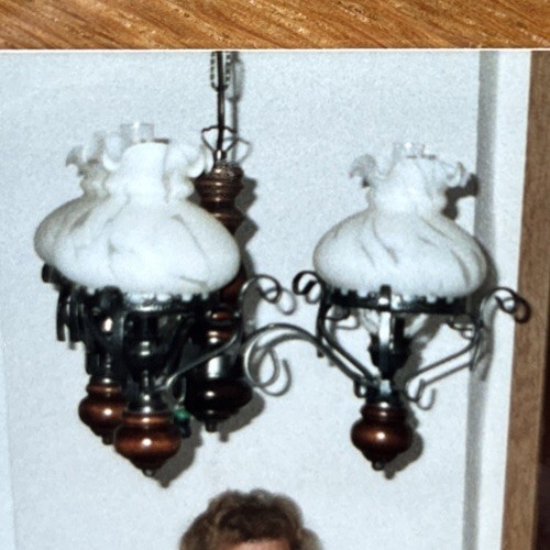 Vintage hangelampe flammig - hangelampe, 3-flammig