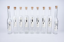 9 leere Flaschen Likörflaschen Schnapsflaschen mit Korkstöpsel 7x 500ml 2x 350ml