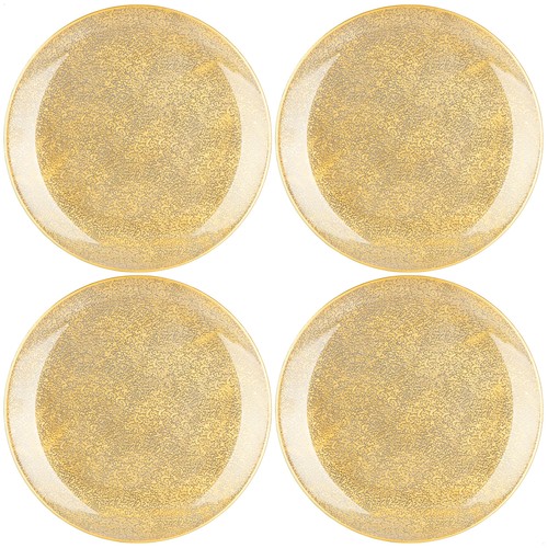Platzteller transparent - 4x,
