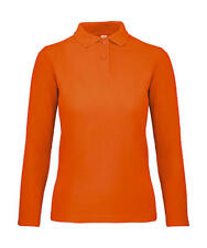 B&C Poloshirt Langarm Damen