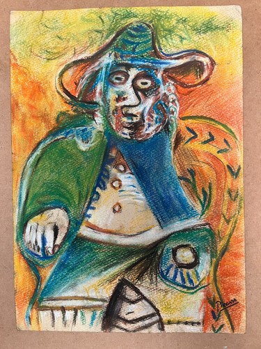 Pablo picasso - picasso, (handarbeit)