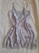 🎁🎀 Yamamay Kleid Gr. S sexy Dessous Satin Spitze V-Ausschnitt