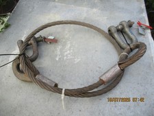 Bundeswehr THW  DRK Bund LKW Drahtseil Schäkel