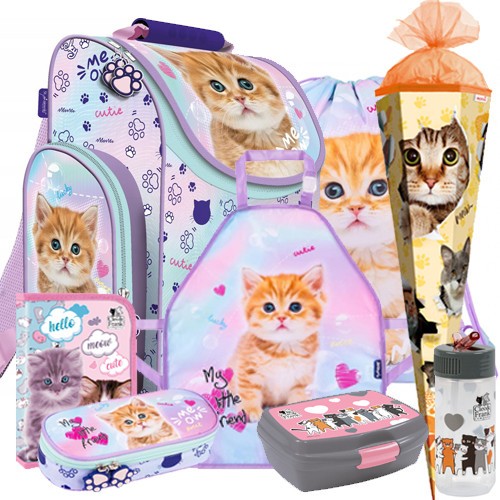 Katze cat schulranzentornister - cat,