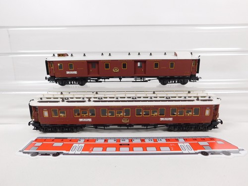 Trix int 2x wagen - int., dc