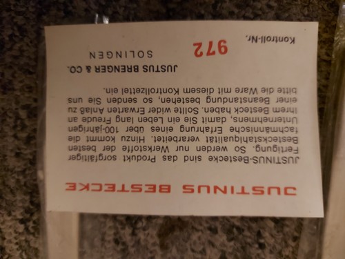 Justinus besteck set 24 - set,,