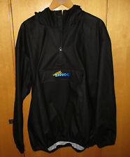 DONNERWETTER HAMBURG  REGENHOODIE  REGENJACKE  SMOCK  Gr. XL  schwarz