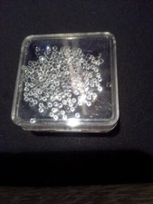 1 echter weisser rund geschliffener Topas,white Topaz round facet ca 1,75mm t3