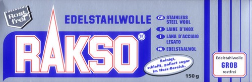 150g stahlwolle grad grob - stahlwolle,