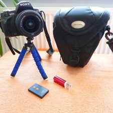 Sony A230 l 18x55mm Objektiv l XXL EXTRAS l SLT Spiegelreflex Kamera FULLHD 1A