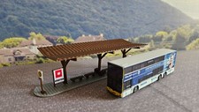 Busbahnhof  N  doppelseitig   Haltestelle  Bushaltestelle N 1:60 Bausatz