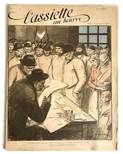 L'ASSIETTE AU BEURRE Nr. 1 - 01/01/1901 - Lithographien von Kupka, Steinlen RAR