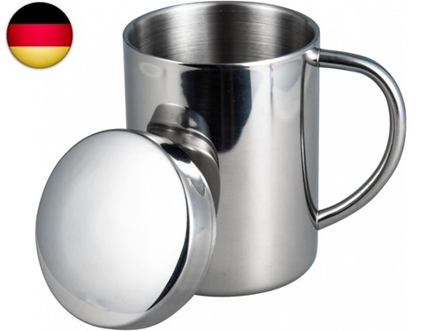 Edelstahl tasse doppelwand - edelstahl,