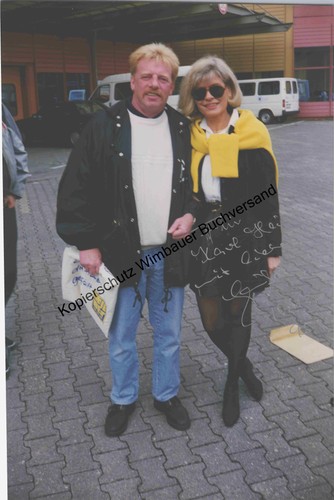 Original autogramm mary roos - autogramm,