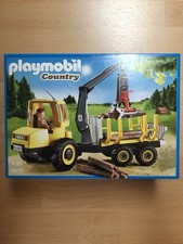 Playmobil 6813 Country Holztransporter mit Kran OVP NAGELNEU 