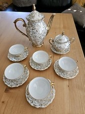 Mokka Service Gold mit