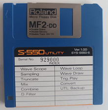 Roland S-550 Sampler, Utility