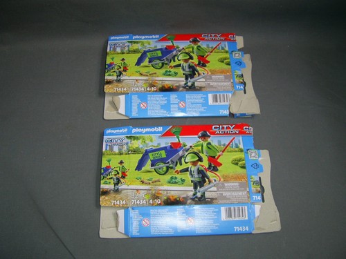 Leerkarton karton playmobil - leerkarton, 2x
