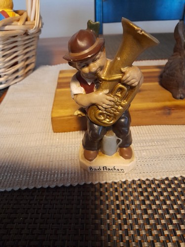Schöne figur vintage musiker - figur,