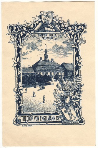 Georg otto exlibris für - exlibris,