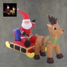 Aufblasbarer LED-Schlitten