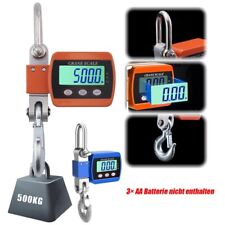 Profi Hängewaage Digital bis 500KG 1100lb LCD Kranwaage Wildwaage Industriewaage