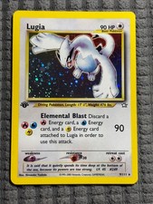 Pokemon Lugia Neo Genesis 1st