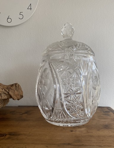 Kristall punsch bowle deckel - kristall,