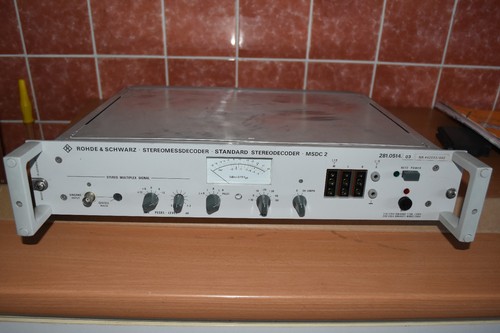 Rhode schwarz stereo - rhode,