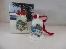 Weihnachtsglocke Hutschenreuther 1981 original OVP Porzellan Weihnachten Glocke