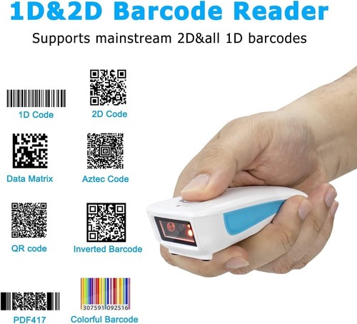 Mini barcode scanner - qr,