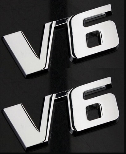 Emblem chrome lettering - chrome,