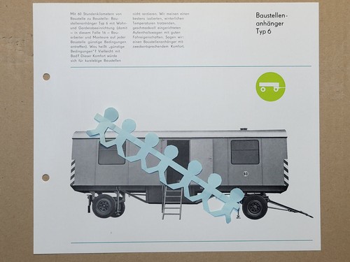 Baustellenanhänger bauwagen - baustellenanhänger,