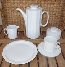 Rosenthal Polygon weiss -  Kaffeeservice  -  Teile zur Auswahl