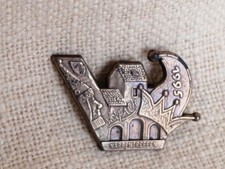 WOLFACH NARRENTREFFEN 1995 Metall- Abzeichen  sehr gut