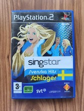 SingStar Svenska Hits Schlager (Sony Playstation 2, 2007) PS 2 Karaoke Schweden 