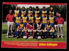 Union Solingen Mannschaftsbild