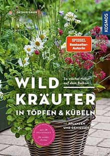 Wildkräuter töpfen - wildkräuter, in