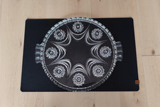 Walther Glas • Tortenplatte • Kuchenplatte • Servierplatte Vintage Kristallglas