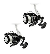 2x DAM Fighter Pro 150 FD mit 0,35mm Angelschnur Frontbremsrolle Angelrollen