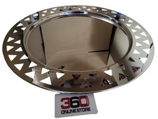 Serviertablett Platte Rundes Tablett Alessi Ø 48cm 18/10 Edelstahl UVP: 108,- €