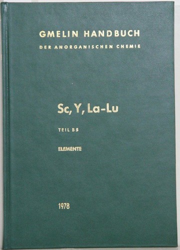 Gmelin handbuch handbook - handbuch,