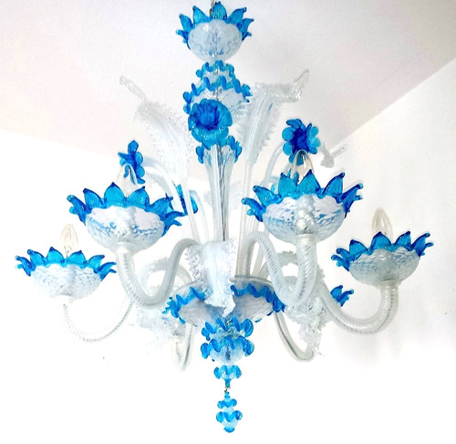 Kronleuchter aus murano glas - kronleuchter,