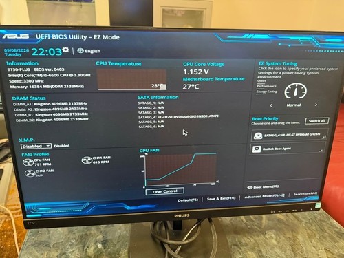 Asus b150 plus intel - asus,