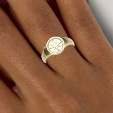 Damen Ring Stern 585 echt Gold