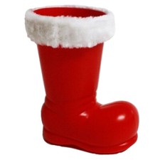 HAAC Nikolaus Stiefel Nikolausstiefel rot weiß 11 cm 14 cm Weihnacht Weihnachten