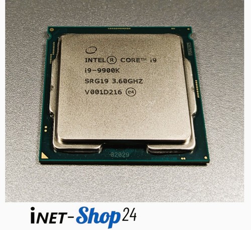 Intel core 9900k - core, i9-9900k
